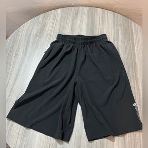 mens reebok performance shorts size small color black